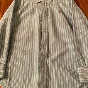 Like new Ralph Lauren button down dress shirt.